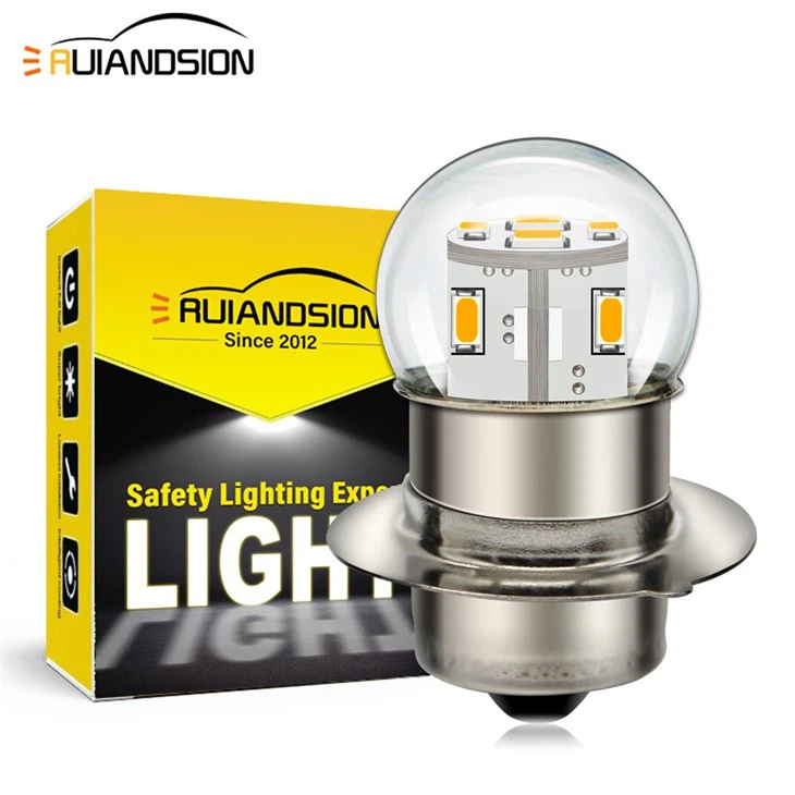 Ruiandsion Customized 6 Volt Motorcycle Light Bulbs Replacement 6-30V White Warm White